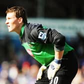 Jamie Ashdown spent eight seasons with Pompey before retiring in 2015. Now he's back playing again - at the age of 42. Picture: Mike Hewitt/Getty Images