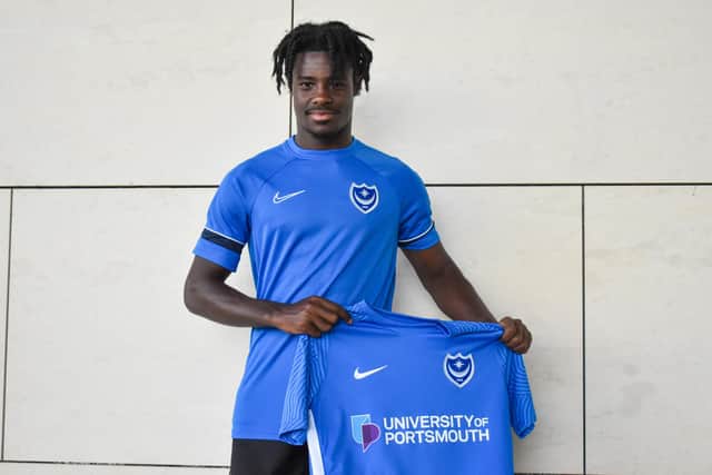 Jayden Reid. Picture: Portsmouth FC