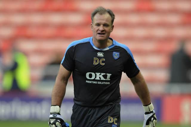 Asmir Begovic rates Pompey goalkeeping coach Dave Coles as the best he has ever worked with. Picture: Steve Reid