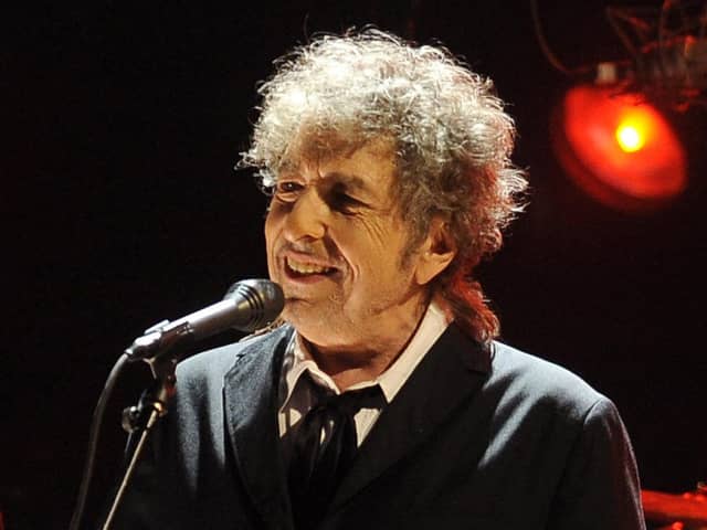 Bob Dylan performing in Los Angeles, 2012. Picture by AP Photo/Chris Pizzello