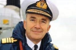 Admiral Lord Alan West, a former head of the Royal Navy and Falklands War veteran, has lashed out over claims a Portsmouth ship had violated a peace deal in the south Atlantic.
