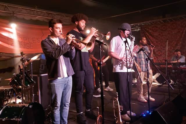 Secret Night Gang at The Guildhall Studio, Portsmouth on May 20, 2022. Picture by Chris Broom