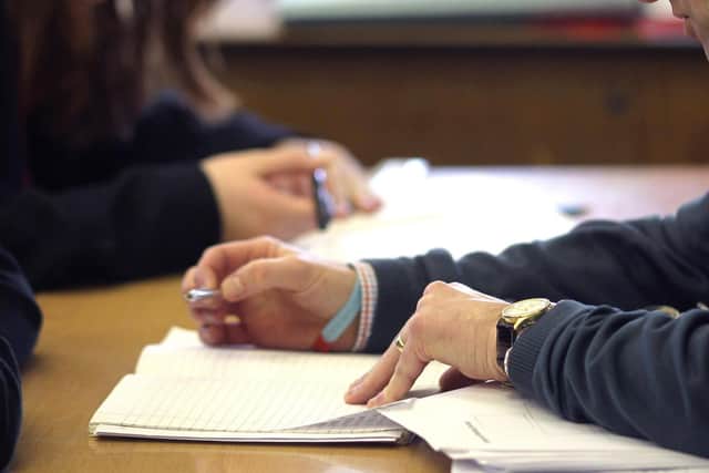 Parents of students attending Havant and South Downs College are concerned about the decision to commence the term with an alternate week timetable where students will miss out on the face to face support of their teachers.

Photo credit should read: David Davies/PA Wire