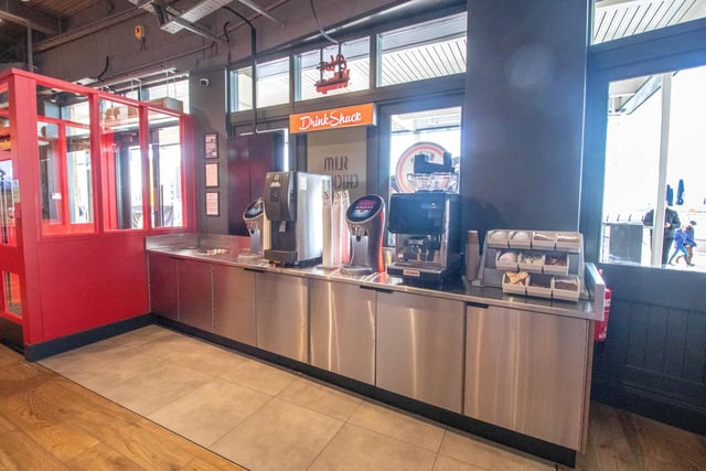 New restaurant, Slim Chickens has opened in Gunwharf Quays, Portsmouth on 26th January 2024
Pictured: Interior of Slim Chickens at Gunwharf Quays, Portsmouth
Picture: Habibur Rahman