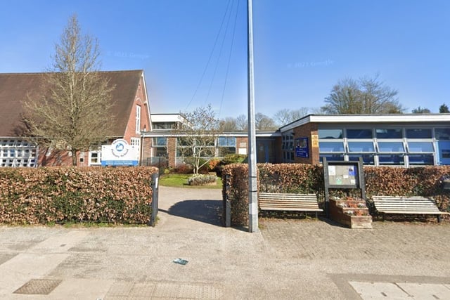 Swanmore Church of England Aided Primary School is over capacity by 14 students with 434 pupils enrolled.