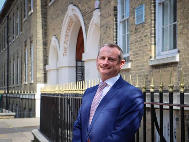 Headteacher of Portsmouth Grammar School David Wickes has resigned for ‘personal reasons’.