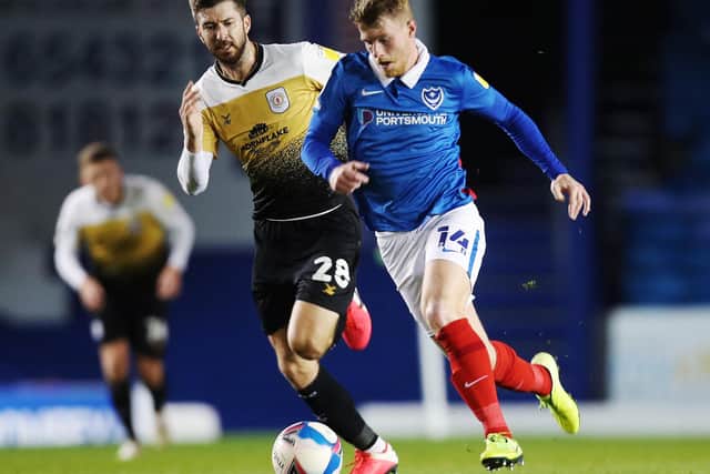 Andy Cannon keeps his place for Pompey's clash with Peterborough this afternoon. Picture: Joe Pepler