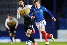 Andy Cannon keeps his place for Pompey's clash with Peterborough this afternoon. Picture: Joe Pepler