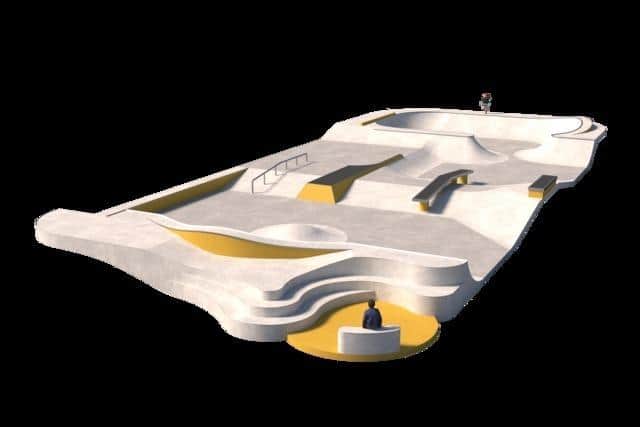 How the new Hayling skatepark could look Picture: Maverick Industries Limited