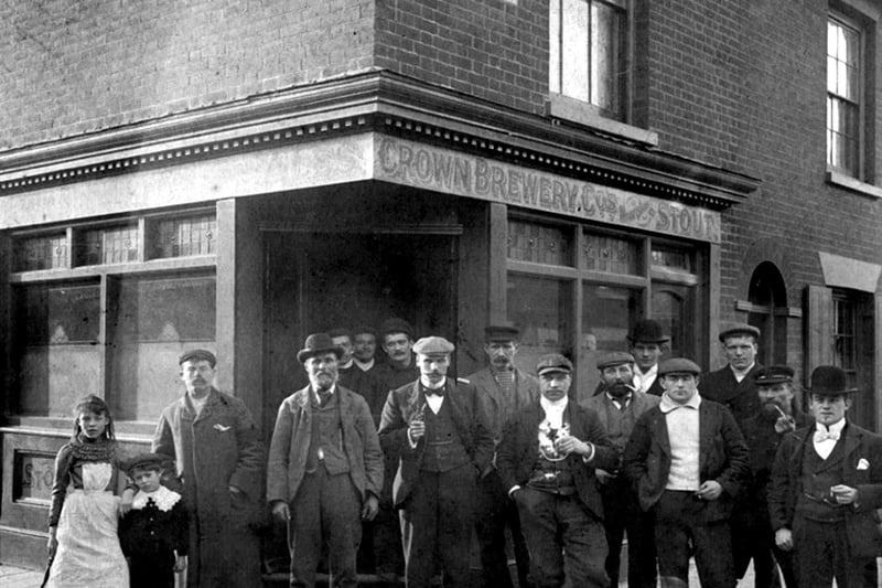 Crown Brewery in All Saints Street. This was between Commercial Road and Staunton Street. Picture: Costen.co.uk