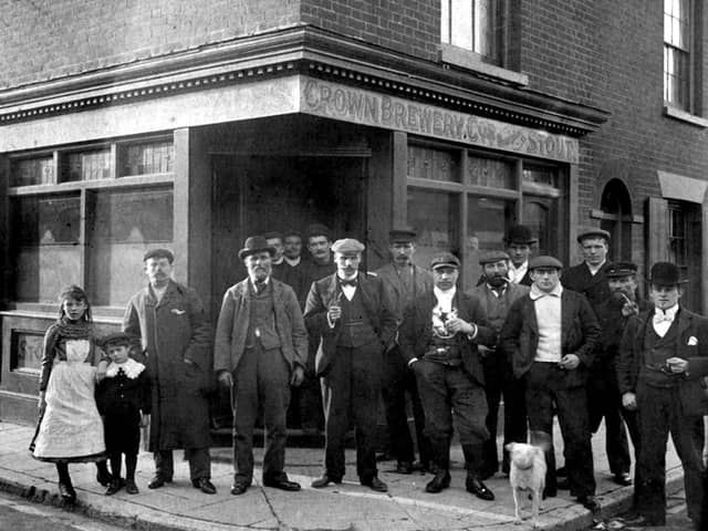 Crown Brewery in All Saints Street. This was between Commercial Road and Staunton Street. Picture: Costen.co.uk