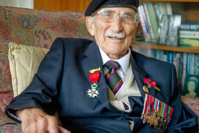 D-Day hero and Portsmouth legend John Jenkins MBE. Picture: Habibur Rahman