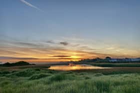 Sun rises over Titchfield Haven National Nature Reserve Picture: Simon Higgins. Instagram: @higgypfc