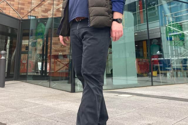 Patient Dan Kilty smiles again after undergoing innovative surgery at QA Hospital