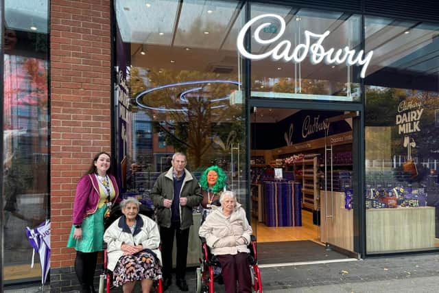 Pear Tree Court arranged a choc-tastic day out for 88-year-old Doreen