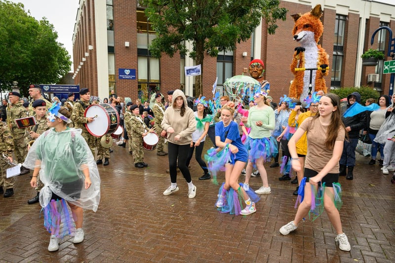 Fantastic fun despite the wet weather
Picture: Keith Woodland (170721-83)
