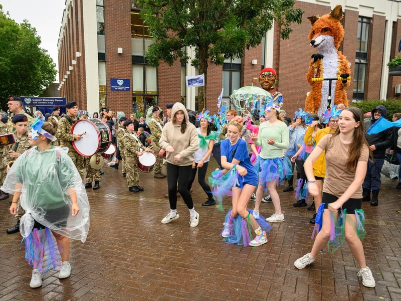 Fantastic fun despite the wet weather
Picture: Keith Woodland (170721-83)