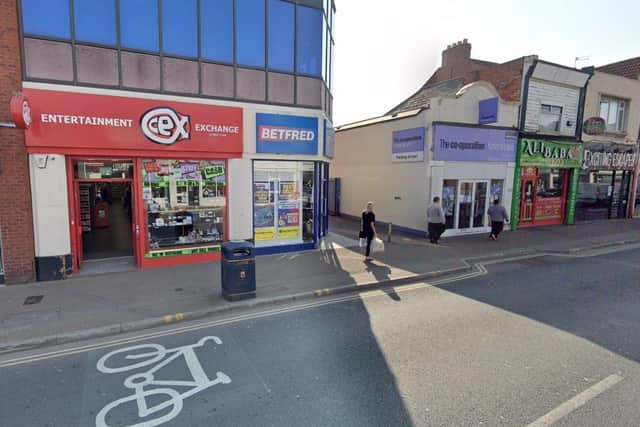 Martin is connected to a robbery at a CEX store in London Road, Portsmouth, on October 19. Picture: Google Street View.