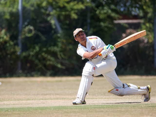 Gerry Archer Junior on his way to a maiden century



Photos by Alex Shute