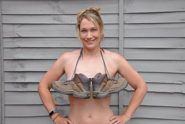 Sara is raising money for Coppafeel by taking part in the 100km hike