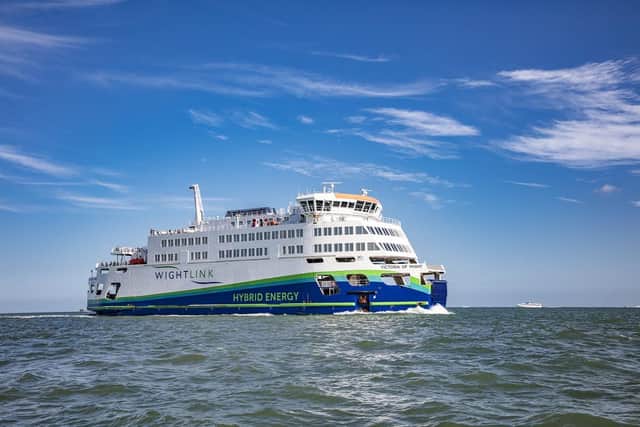 Frequent business travellers, whether on foot or in a vehicle, could benefit from Wightlink’s tailored business solutions. Picture – supplied