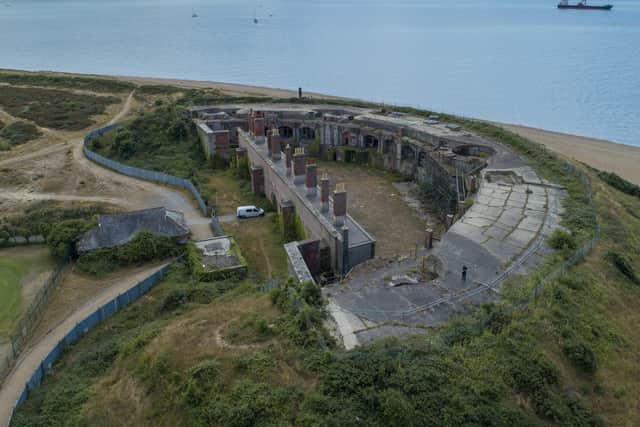 Fort Gilkicker in Gosport will be offered for sale at a Clive Emson auction.
