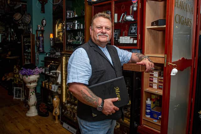 Owner of Head Case Curios, Antony Duke.
Picture: Habibur Rahman