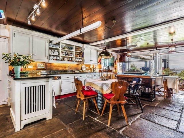 This four bedroom home in Bath Square, Old Portsmouth, is on the market for £3.25m. It is listed on Rightmove by Fry and Kent.