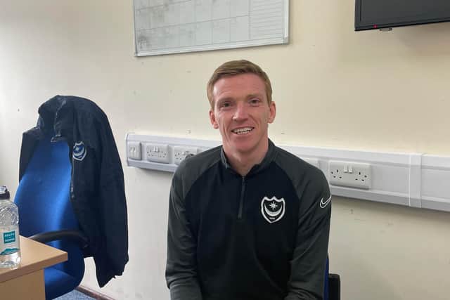 Greg Miller was appointed as Pompey's head of Academy in April
