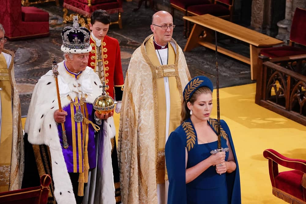 Penny Mordaunt carries the Sword of State ahead of King Charles III during his Coronation in 2023 (Picture: Yui Mok/WPA pool/Getty Images)