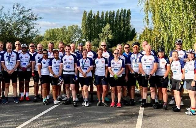 The Unity Tour reaches the finish line and raises £20,000 for those who have died in the line of duty.