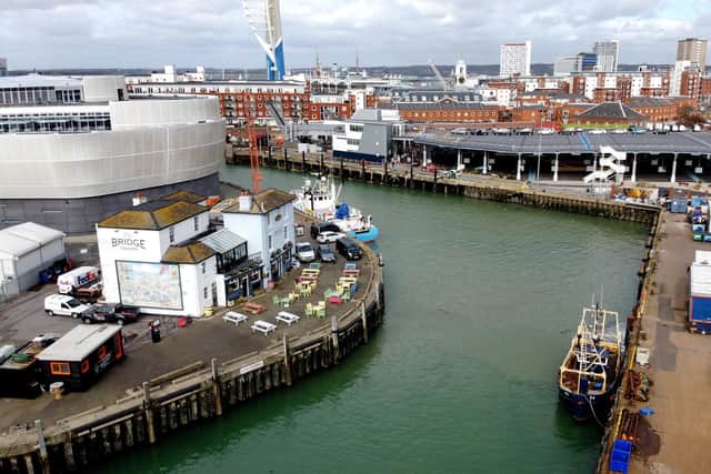 A view of Camber docks.

Picture: Mark Cox.