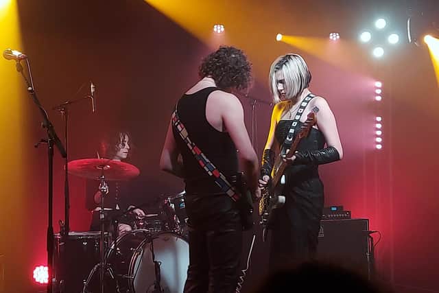 Sunflower Bean at The Wedgewood Rooms, April 10, 2022. Picture by Chris Broom