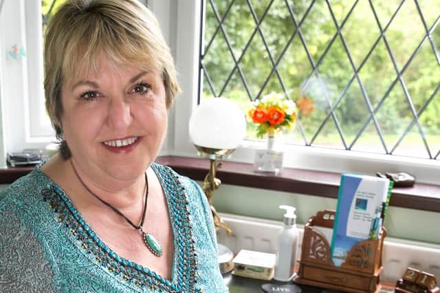 Deborah Baxter, who runs The Spirit Within Therapy from her home in Titchfield