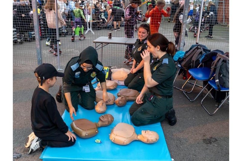 Families turned out to enjoy Halloween fun at a free community event organised by Portsmouth City Council.