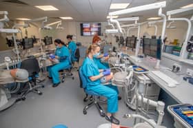 Students use new 'phantom head' simulation