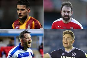 Gareth Evans, Brett Pitman, Marc McNulty, Ben Thompson