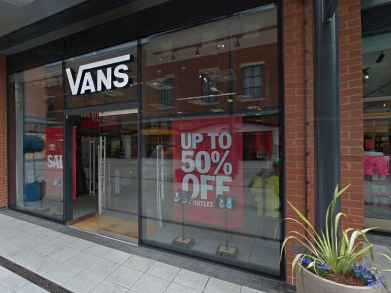 The Gunwharf website states: "Since 1966, Vans has captivated the youth with its canvas creations. The fascination began nearly five decades ago when the Van Doren family opened their first shoe store in Southern California and presented the public with an eclectic range of colours and prints to customise their footwear."