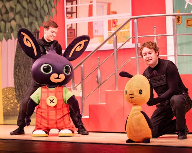 Bing ( Vinnie Monachello) & Flop ( David Tudor)