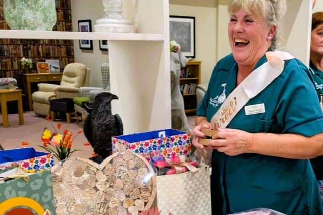MARRIOTT HOUSE AND LODGE CARE HOME SAY GOODBYE AND GOODLUCK TO RETIRING SENIOR CARE ASSISTANT