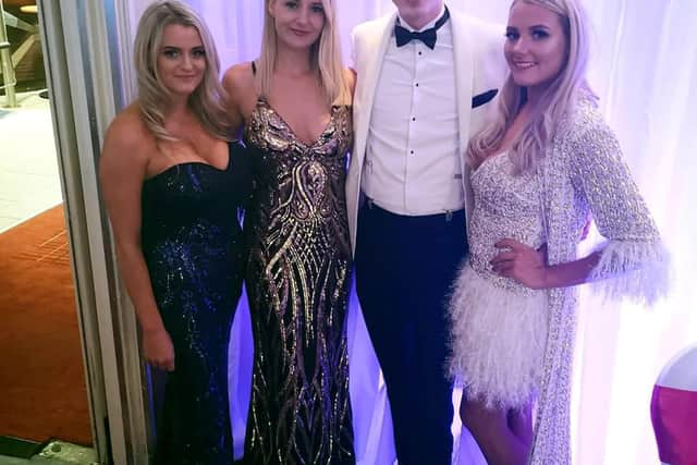 Charity Ball in 2019 for ElsaCaption: Sisters Demi Baker and Carly O'Brien at their Charity Ball in 2019Credit: Carly O'Brien