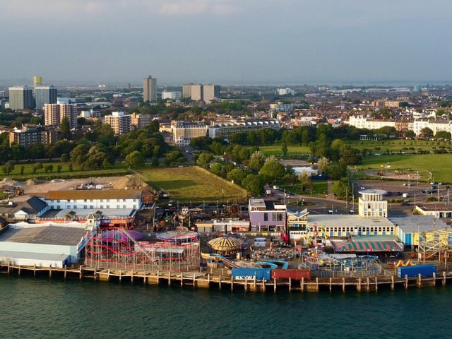 Clarence Pier for the funfair has got to be on a summer day's wishlist in Portsmouth