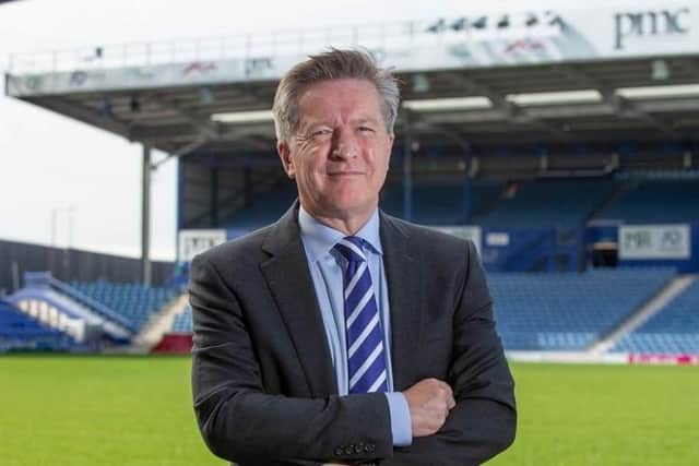Chief executive Andy Cullen insists promotion remains this season's Pompey goal following the dismissal of Danny Cowley. Picture: Habibur Rahman