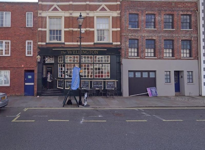 The Wellington, in High Street, Old Portsmouth, is a popular pub to go to and one Google review said: 'We booked for a Sunday roast and it was absolutely delicious."