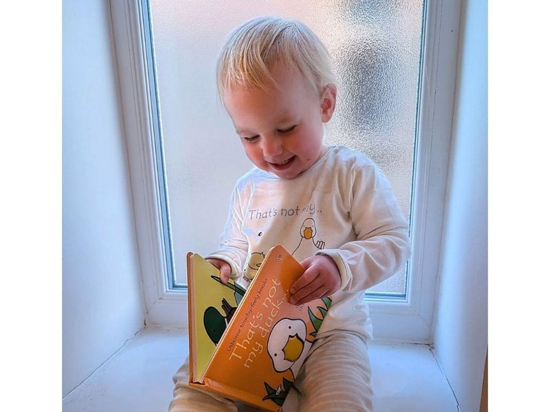 How lovely is this picture of a little one celebrating World Book Day?