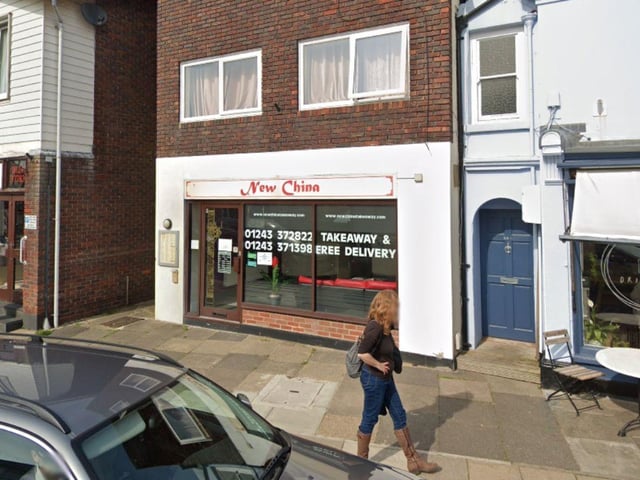 Rated 5: New China Takeaway at 42 High Street, Emsworth; rated on February 6