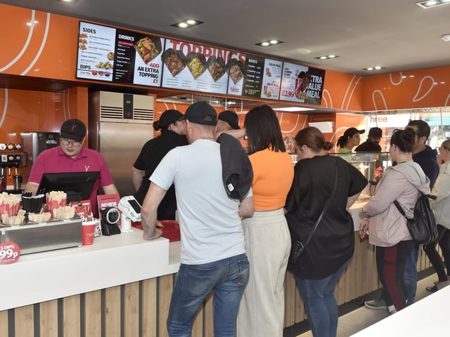 Chopstix Noodle Bar officially opened in Commercial Road, Portsmouth, on Tuesday, September 17, 2024. Picture: Sarah Standing (170924-1528)