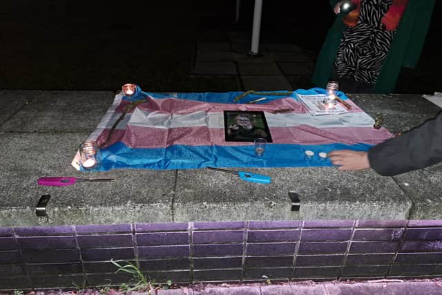 Dozens attended a candlelit vigil held at Havant Plaza, in memory of Warrington teen, Brianna Ghey.