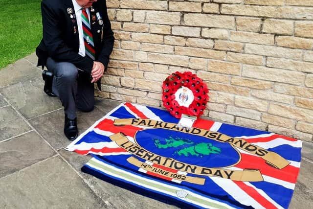 Falklands veteran Barrie Jones