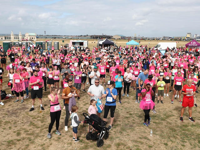 Cancer Research UK Race for Life on Southsea Common.Picture Stuart Martin (220421-7042)